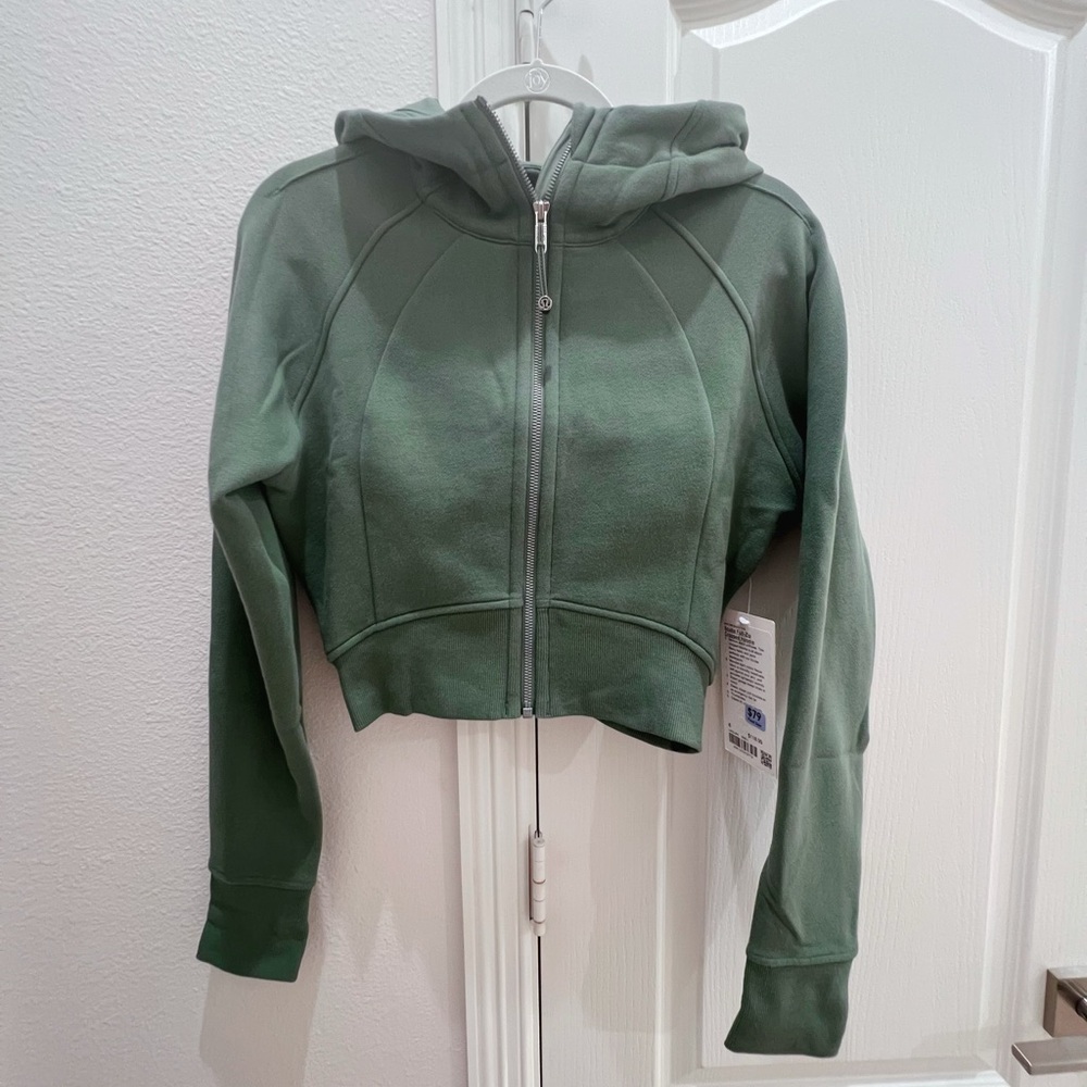 Lululemon Scuba Full Zip Cropped Hoodie
